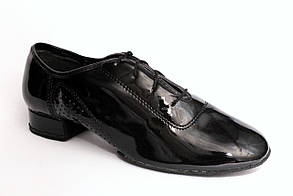 Чоловічі танцювальні туфлі лак МС1