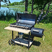 Гриль із функцією мангала та коптильні "ТРОЯН Крокодил"