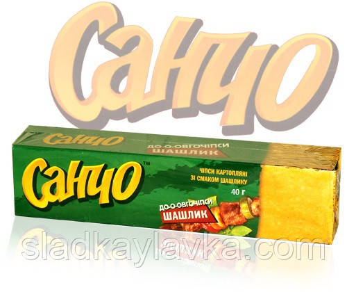 Чипси "Санчо" 40 г (60 шт) Продторгресурс
