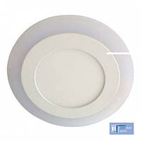 AL2662 6W 480Lm 4000K 145mm із синьою підсвіткою Ol