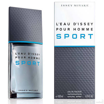 Issey Miyake Leau Dissey pour Homme Sport туалетная вода 125 ml. (Ісей Міяке Л'Еау Д'Ісей Пур Хом Спорт), фото 2