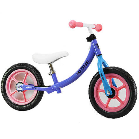 Беговел Profi Kids 12" M 3437-6 Фіолетовий/Рожевий, фото 1