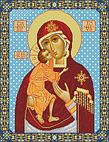 Схема для бісеру Божа матір Феодорівська