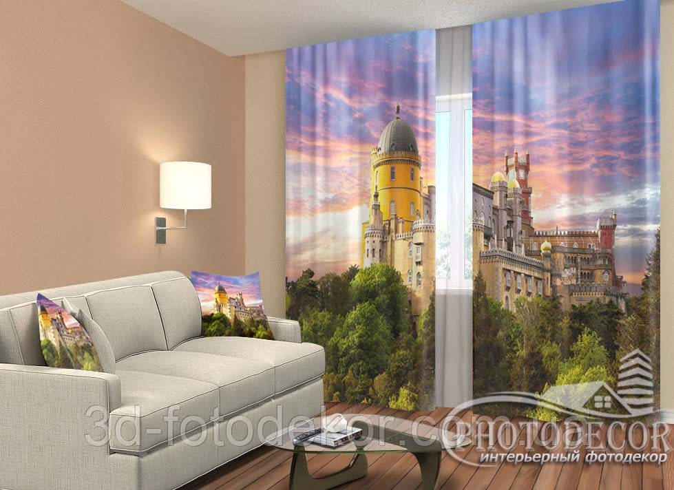Фото Штори "Фортеця" 2,5м*2,6м (2 полотна по 1,30м), тасьма