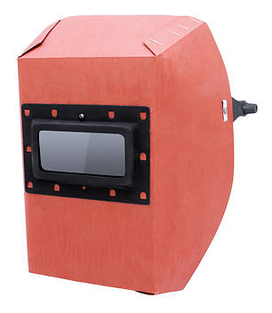 Маска зварювальника фібра-картон 1,0 мм червона, фото 2