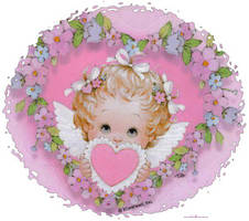 Ангелочки 22 Вафельна картинка 