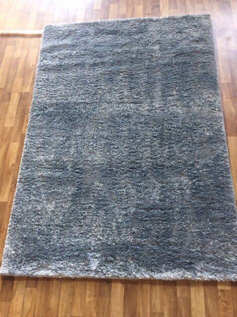 Килим Microfiber Lotus Shaggy 0944 blue