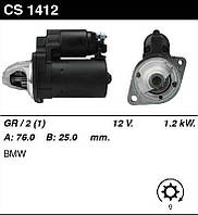 Стартер/1.2 кВт 729/BMW 1-series E81, 3-series E90 1.6-2.0 5-series E60, X3