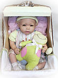 Лялька в колясці. Кевін. Повітропроникний пупс., фото 2
