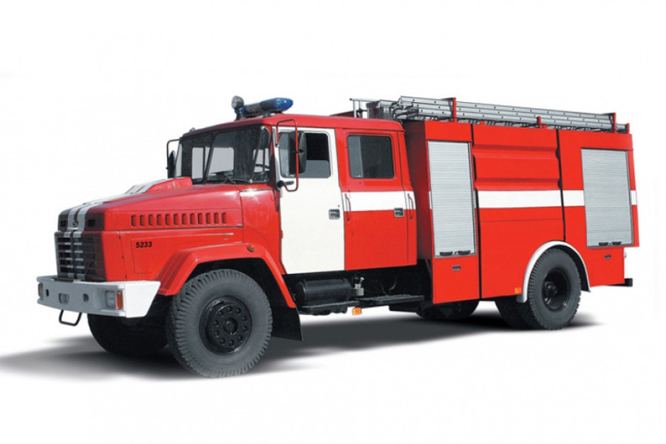 Пожарная автоцистерна КрАЗ 5233 - фото 1 - id-p563299525