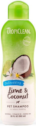 202528 TropiClean Lime-Coconut Шампунь контроль линяння, 355 мл