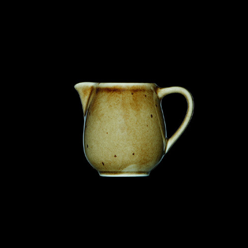 Молочник фарфоровий 90мл. з ручкою, коричневий Country Range, G.Benedikt