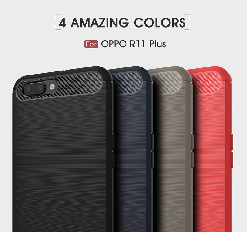 TPU чохол накладка Urban для OPPO R11 Plus (4 кольори)