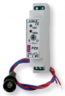 Сутінкове реле PZS 230V (1x16A_AC1)