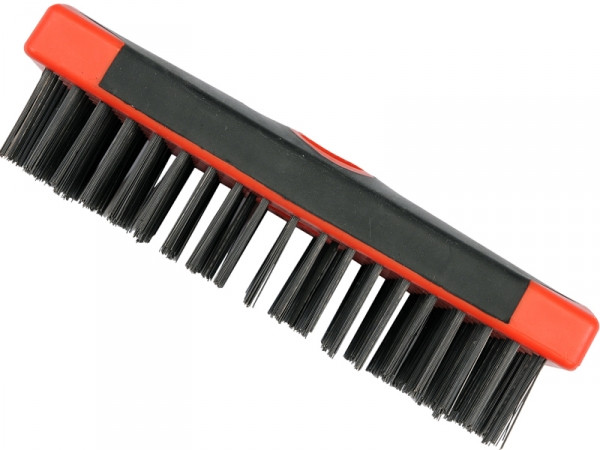 Щітка 6-рядна сталева пластиковий корпус YATO 180x65 мм
