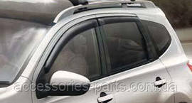 Дефлектори, світлодіики бічних вікон для Nissan Qashqai Нові Оригінальні 