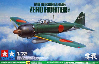 Mitsubishi A6M5 ZERO FIGHTER [ZEKE] 1/72 TAMIYA 60779