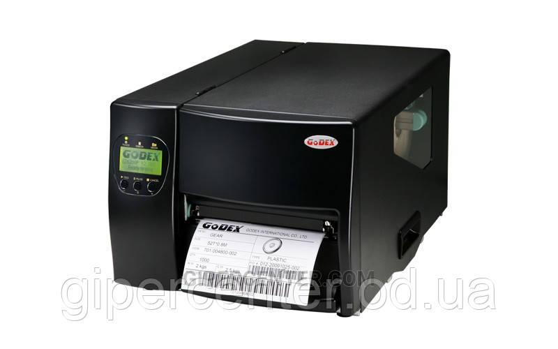 Промисловий термотрансферний принтер етикеток Godex EZ-6200 plus (203dpi)