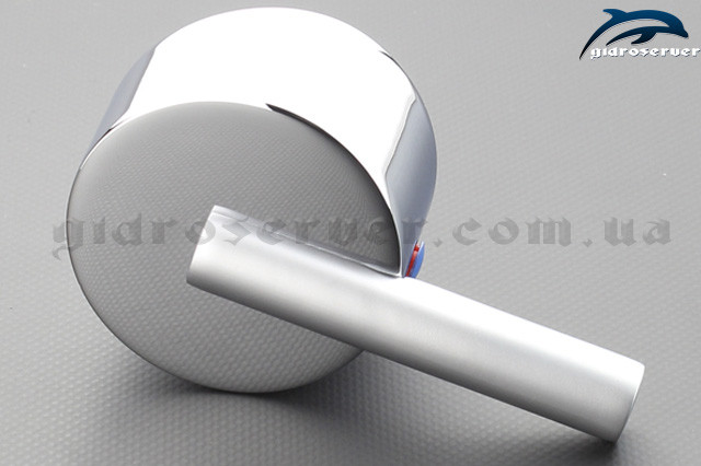 Ручка для змішувача (холодної - гарячої води) душової кабіни, гідромасажного боксу RS-02 з квадратним посадочним місцем.