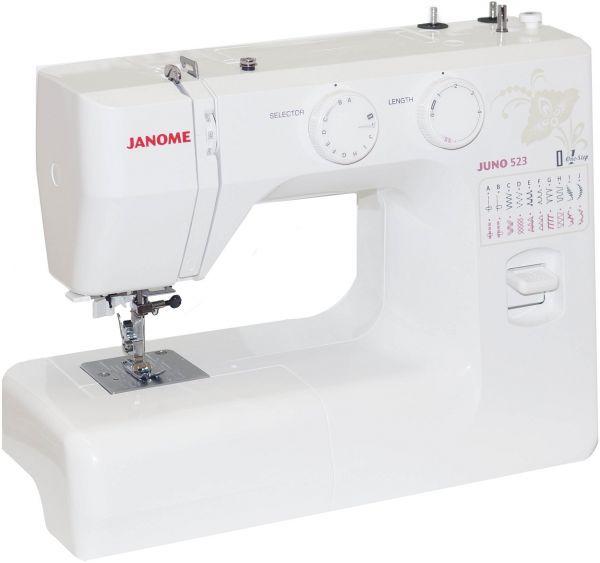 ЕЛЕКТРОХАНІЧНА ШВЕЙНА МАШИНА JANOME JUNO 523