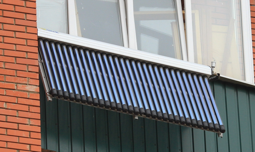 Вакуумный солнечный коллектор Altek SC-LH2-30 балконного типа без задних опор - фото 4 - id-p563511619