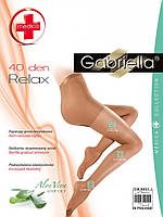 Противоварикозные антицеллюлитные моделирующие колготки Gabriella Medica Relax 40 den