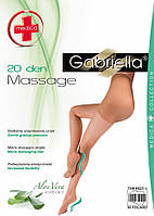 Противоварикозные моделирующие женские колготки Gabriella Medica Massage 20 den