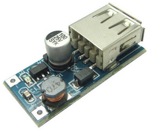 DC-DC підвищує модуль для живлення USB-пристроїв, фото 2