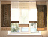 Комплект панельних шторок корони зелені, 2м, фото 2