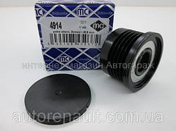 Ремінний шків генератора (5-pk) на Рено Майстер (-AC) 01-> 1.9 dCi — Metalcaucho (Іспанія) MC4914