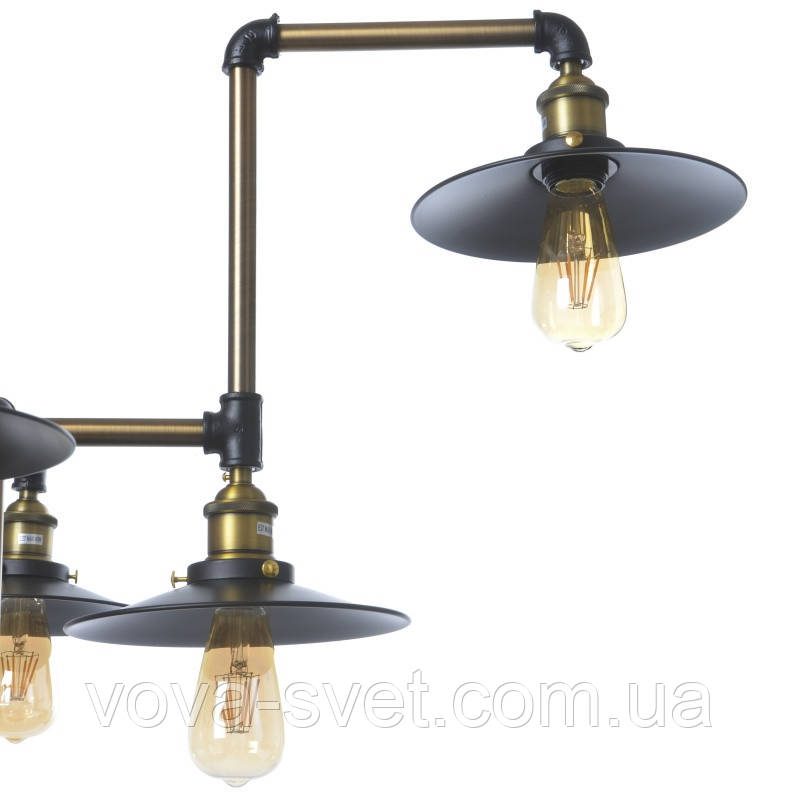 Светильник loft Vintage Industrial (Fundamental key) / 8 Lamp Edison - фото 3 - id-p563797796