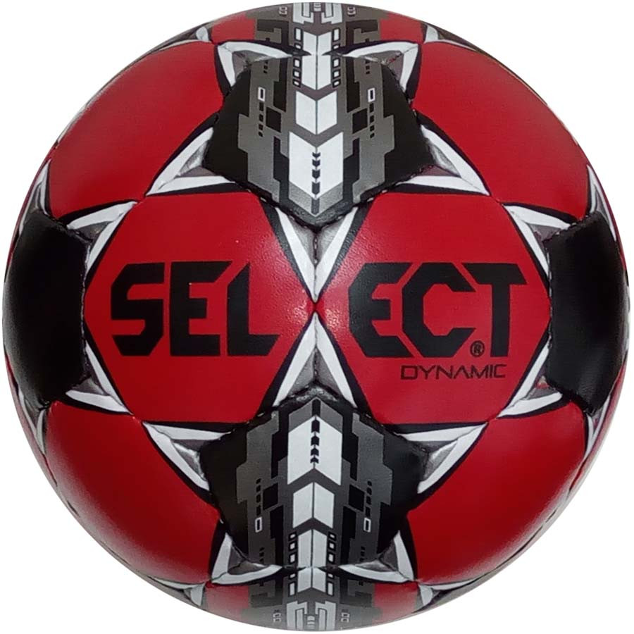 М'яч футбольний Select Dynamic, чорно-червоний, р. 5, не ламінований