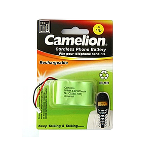 Акумулятор для радіотелефона Camelion C028 (T-107) 600mAh