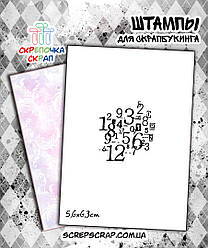 Штамп цифри  