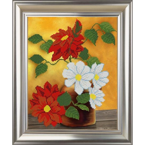 Схема для вишивання бісером Яскраво-червоний колір СЧ-712, фото 1