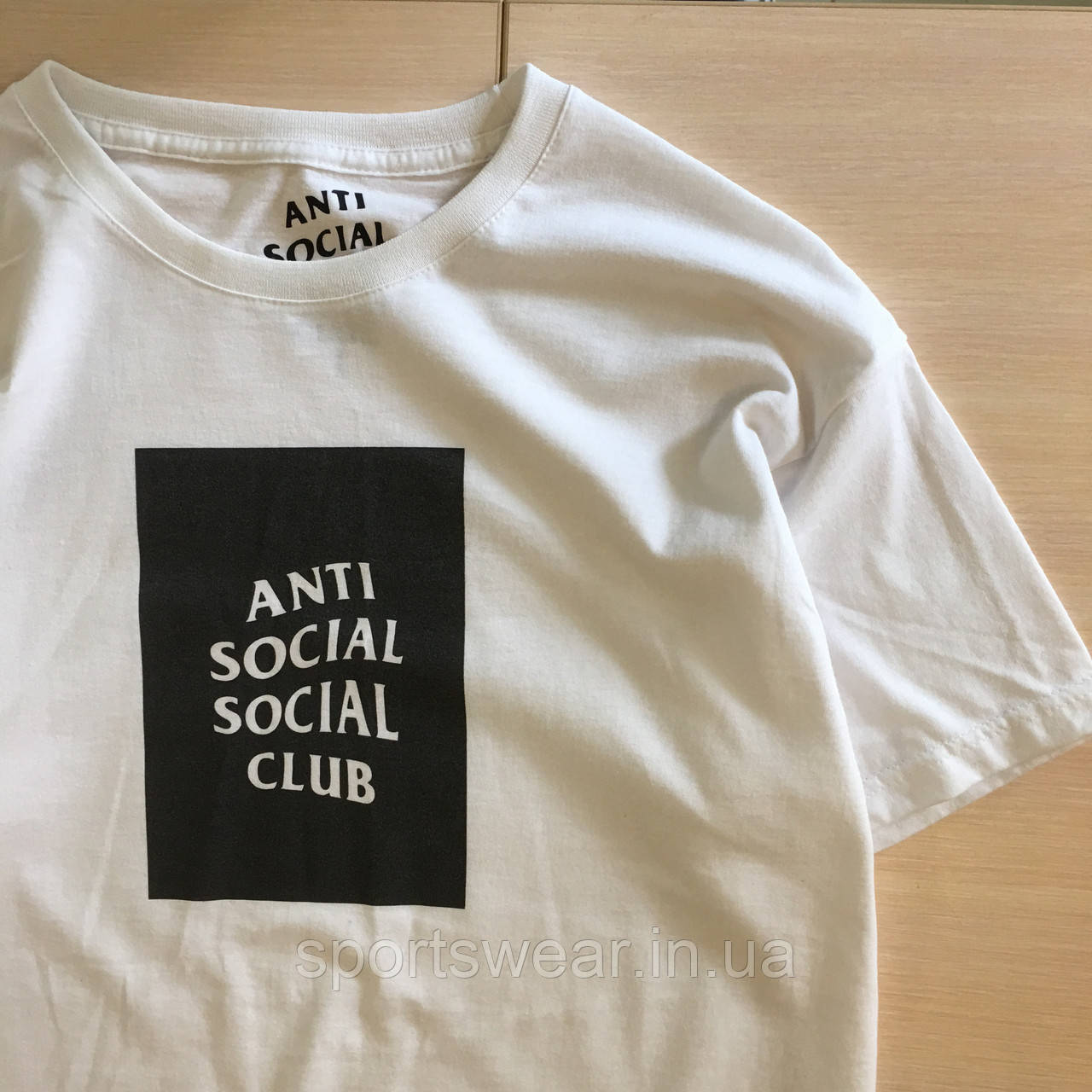 Футболка A. S. S. C. Біла Anti Social social club бирка |Бирки | Футболка АССК "" В стилі Anti Social Social