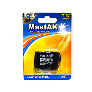 Акумулятор для радіотелефона MastAK T107 400mAh