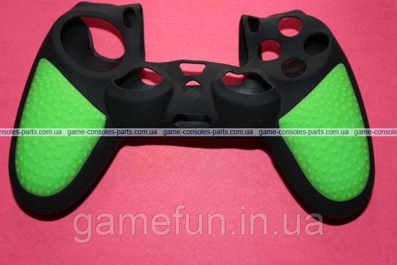 PS4 силіконовий чохол для джойстика Dualshock 4 (Premium) Green