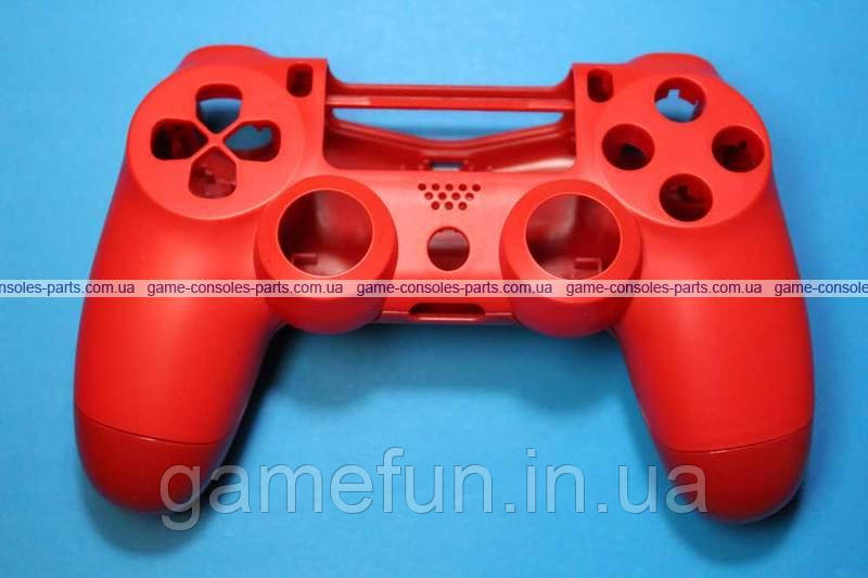 Корпус джойстика PS4 Dualshock 4 JDM-040 (Червоний) (Преміум), фото 1