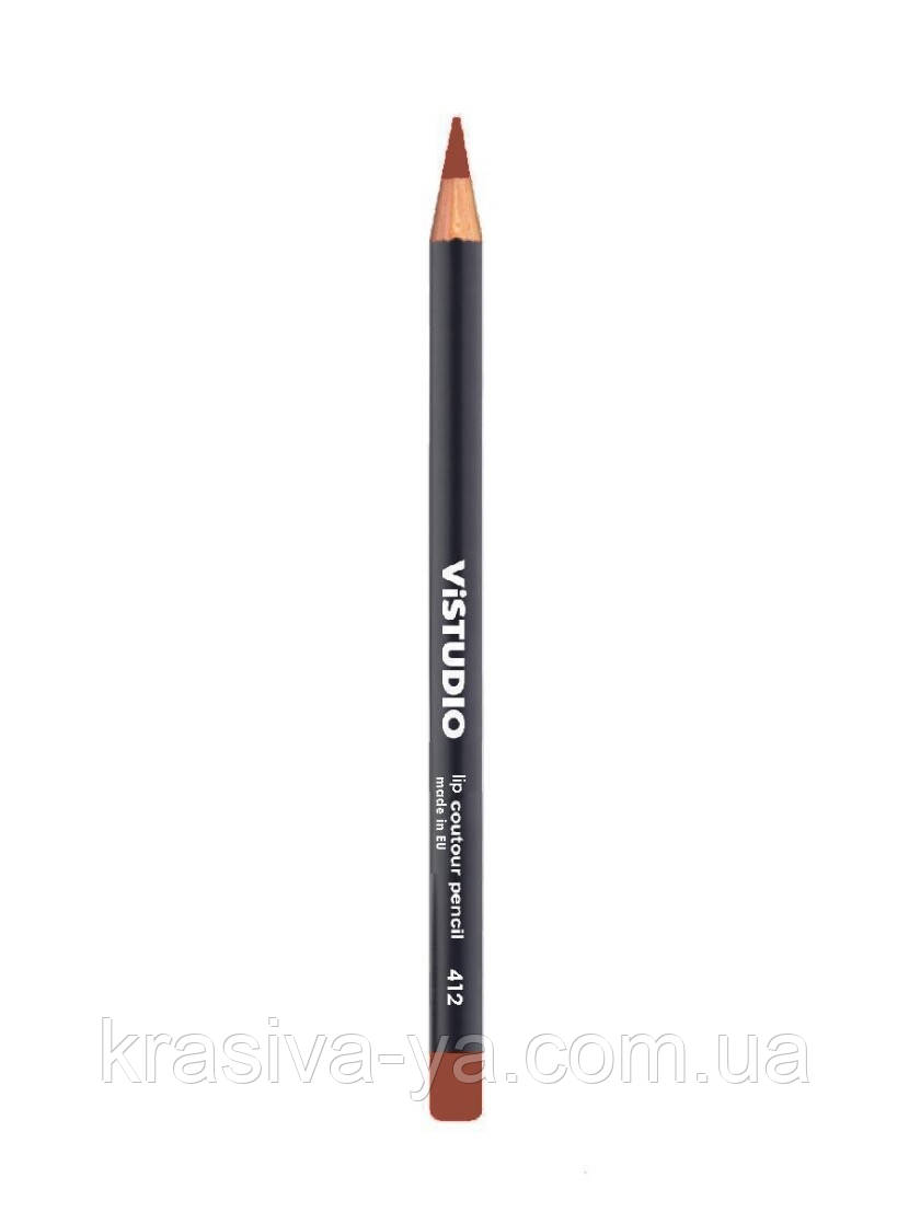 Vistudio Lip Contour Pencil - Олівець для губ 412, 1.8 м