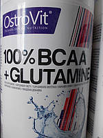 BCAA + Glutamine Аминокислоты OstroVit  500 г. (Польша)