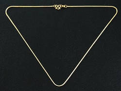 Ланцюжок на шию золотиста тонка