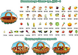 Дидактична гра "Корзина" 