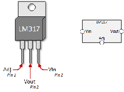 Мікросхема LM317 T Регулятор Напруження AC 1.2 У до 37 В 1.5A TO-220 лінійний стабілізатор