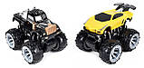 Набір, два інерційні повноприводні позашляховики Maxx Action! Колір може відрізнятися!, фото 2