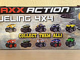 Набір, два інерційні повноприводні позашляховики Maxx Action! Колір може відрізнятися!, фото 4