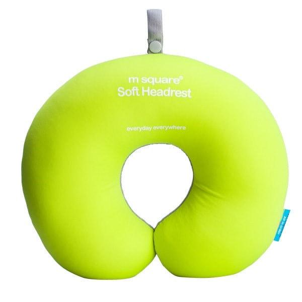 Лимонного кольору Дорожня подушка лимонна