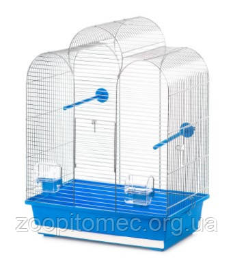 Клетка для попугая IZA 1Inter Zoo (Интер Зоо) хром, 45*28*61,5 см ...