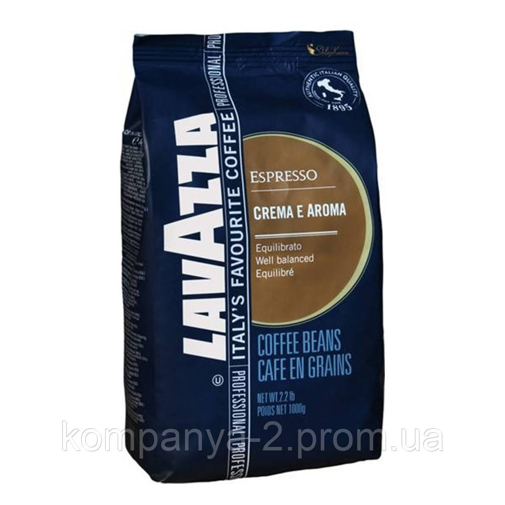 Кава зернова Lavazza Crema e Aroma Espresso 1кг. (Італія)