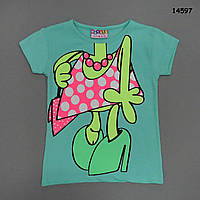 -Футболка для дівчинки. 86-92 см